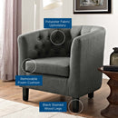Jamal Upholstered Fabric Armchair
