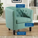 Jamal Upholstered Fabric Armchair