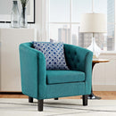 Jamal Upholstered Fabric Armchair