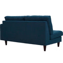 Alaric Right-Facing Upholstered Fabric Loveseat