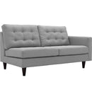 Alaric Right-Facing Upholstered Fabric Loveseat