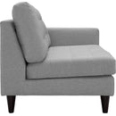 Alaric Right-Facing Upholstered Fabric Loveseat