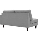 Alaric Right-Facing Upholstered Fabric Loveseat