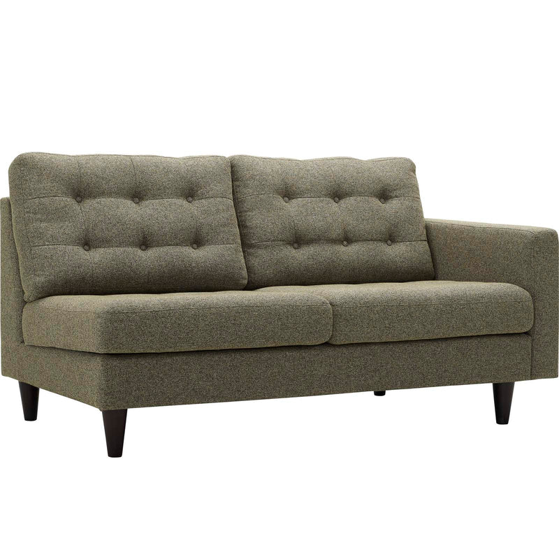 Alaric Right-Facing Upholstered Fabric Loveseat