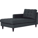 Alaric Left-Arm Upholstered Fabric Chaise