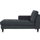 Alaric Left-Arm Upholstered Fabric Chaise