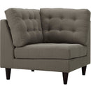 Alaric Upholstered Fabric Corner Sofa