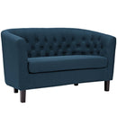 Jamal Upholstered Fabric Loveseat
