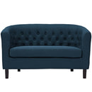Jamal Upholstered Fabric Loveseat