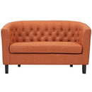 Jamal Upholstered Fabric Loveseat