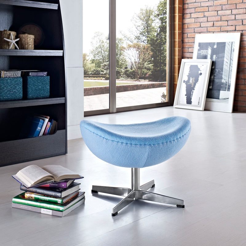 Aleena Wool Ottoman