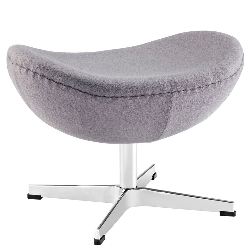 Aleena Wool Ottoman