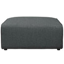 Linda Fabric Ottoman