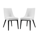 Chance Dining Side Chair Vinyl Set of 2