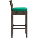 Maisie Outdoor Patio Wicker Rattan Bar Stool