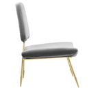 Iker Performance Velvet Lounge Chair