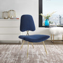 Iker Performance Velvet Lounge Chair