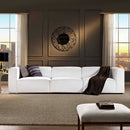 Linda 3 Piece Upholstered Fabric Sectional Sofa Set