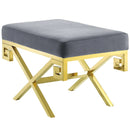 Kelsey Velvet Performance Velvet Bench