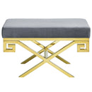 Kelsey Velvet Performance Velvet Bench