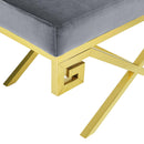 Kelsey Velvet Performance Velvet Bench