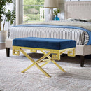 Kelsey Velvet Performance Velvet Bench