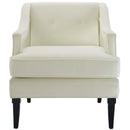 Daleyza Button Tufted Performance Velvet Armchair