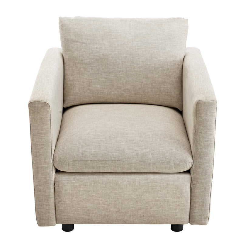Charleigh Upholstered Fabric Armchair