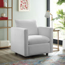 Charleigh Upholstered Fabric Armchair