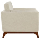 Tobias Upholstered Fabric Armchair