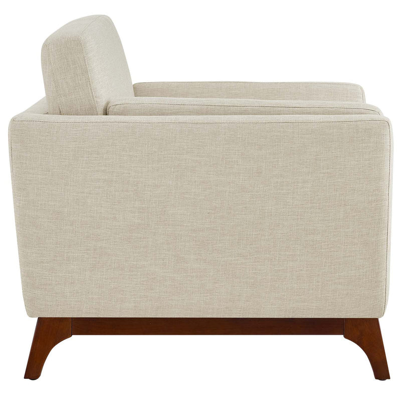 Tobias Upholstered Fabric Armchair