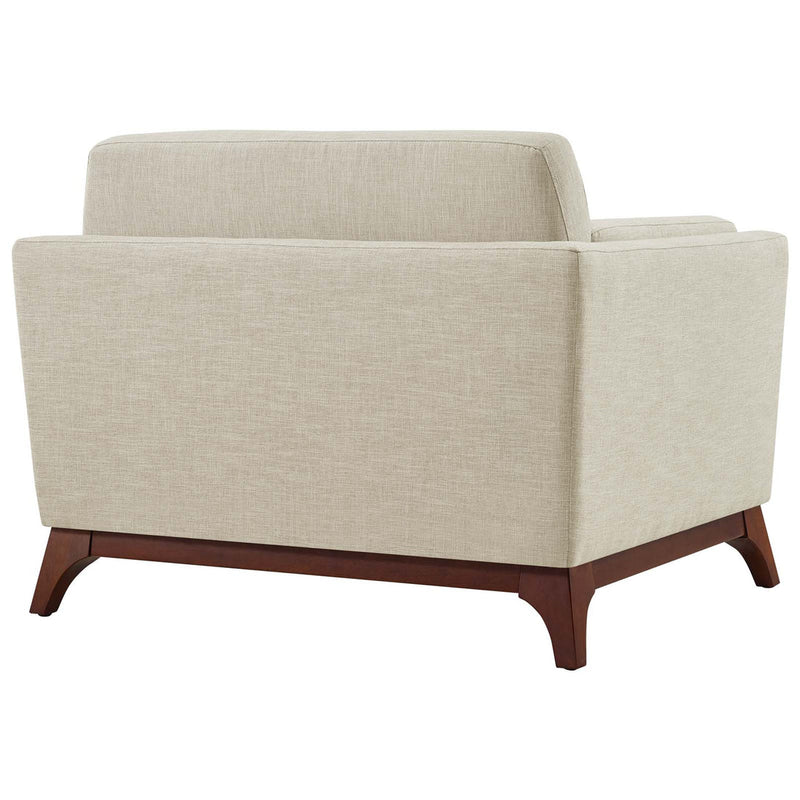 Tobias Upholstered Fabric Armchair