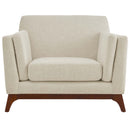 Tobias Upholstered Fabric Armchair