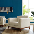 Tobias Upholstered Fabric Armchair