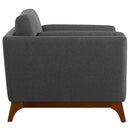 Tobias Upholstered Fabric Armchair