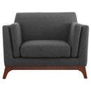 Tobias Upholstered Fabric Armchair