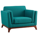 Tobias Upholstered Fabric Armchair