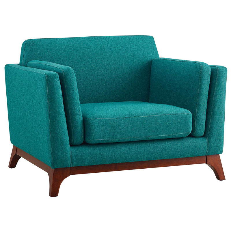 Tobias Upholstered Fabric Armchair