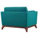 Tobias Upholstered Fabric Armchair