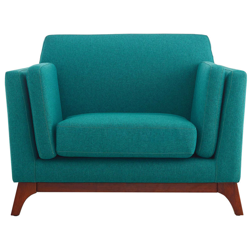 Tobias Upholstered Fabric Armchair