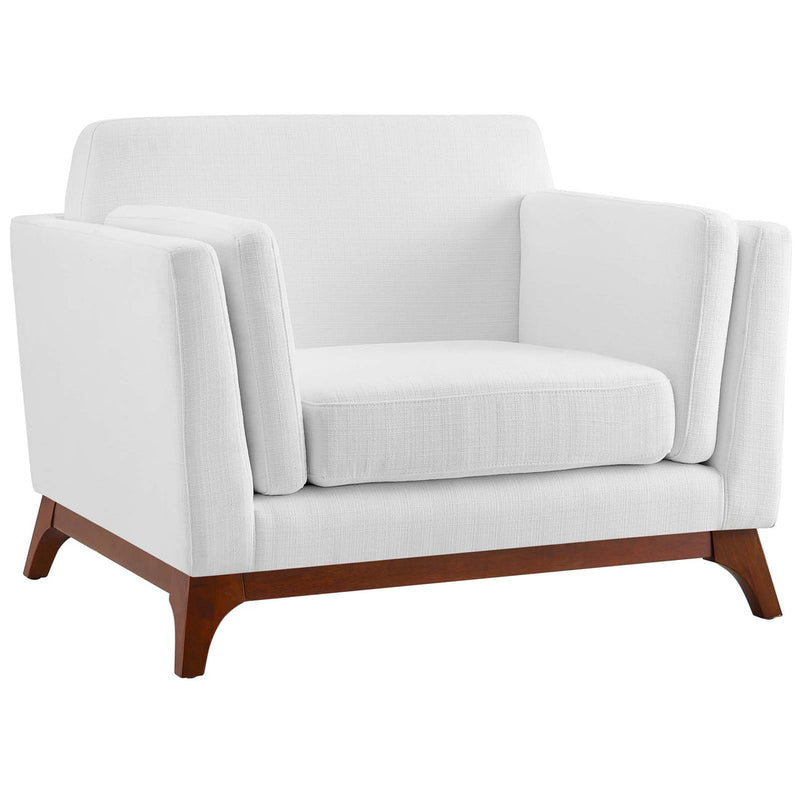 Tobias Upholstered Fabric Armchair