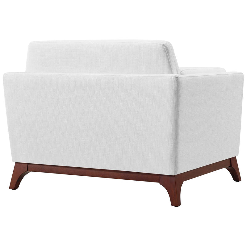 Tobias Upholstered Fabric Armchair