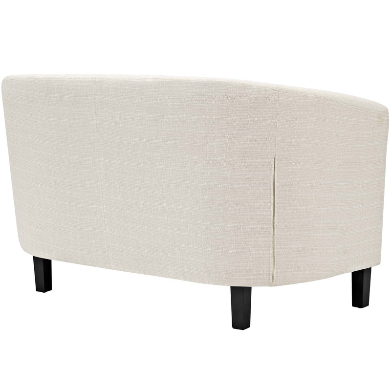 Julianna 3 Piece Upholstered Fabric Loveseat and Armchair Set