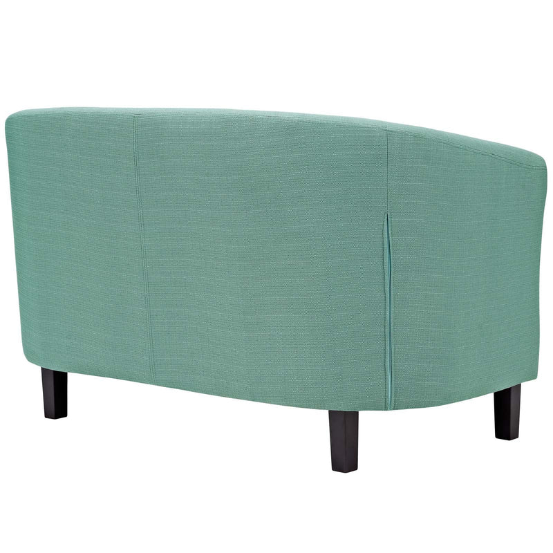 Julianna 3 Piece Upholstered Fabric Loveseat and Armchair Set