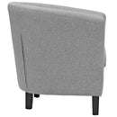 Jamal 2 Piece Upholstered Fabric Armchair Set
