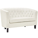 Jamal 3 Piece Performance Velvet Loveseat and Armchair Set