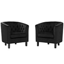 Jamal 2 Piece Performance Velvet Armchair Set