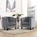 Jamal 2 Piece Performance Velvet Armchair Set