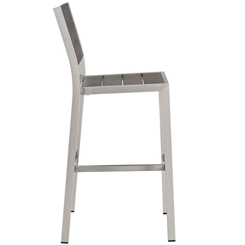Ellen 3 Piece Outdoor Patio Aluminum Pub Set