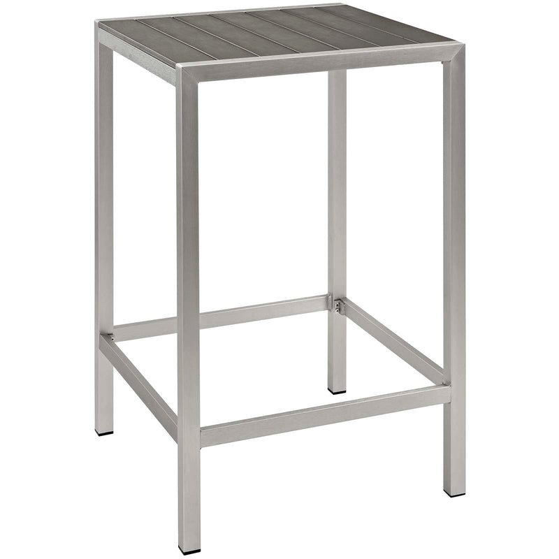 Ellen 3 Piece Outdoor Patio Aluminum Pub Set
